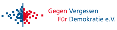 Gegen Vergessen für Demokratie Logo